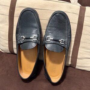 Men’s Zara Loafers with Metallic Detail